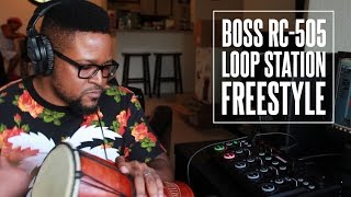 Boss RC505 Loop Station Freestyle  La Guardia Cross [upl. by Atived]