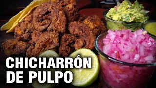 chicharrón de pulpo  Gfood [upl. by Care]