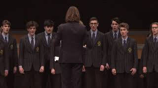 Weep o mine eyes John Bennet  Takapuna Grammar School Chorale [upl. by Aiuqal]