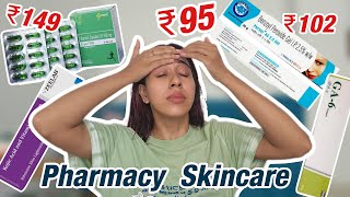 Top 5 Indian Pharmacy Skincare that is Extremely CHEAP amp EFFECTIVE [upl. by Margarida720]