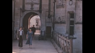 Château de Chaumont 1949 archive footage [upl. by Iila897]