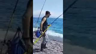 fishing surfcasting murena di metà settembre😀😀😀 [upl. by Halak]