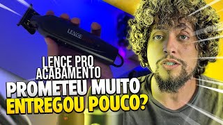 Lence Pro acabamento  MELHOR MÁQUINA DE ACABAMENTO  REVIEW amp UNBOXING [upl. by Dody]