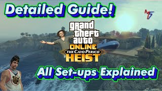 The most detailed Guide for THE CAYO PERICO HEIST  All set ups and tricks included [upl. by Luaped]