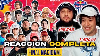 FINAL NACIONAL CHILE 2024 REDBULL BATALLA  REACCIÓN COMPLETA CON KAPO013 amp PIEZAS [upl. by Mavra]