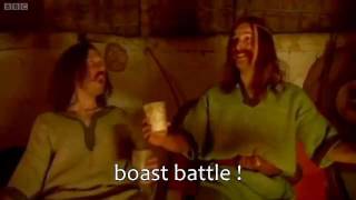 Horrible Histories  Boast Battle  Lyrics [upl. by Sucitivel]