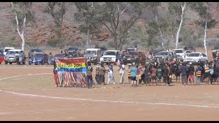 APY SANFL football finals Finke v Amata 2024 [upl. by Rednasxela]