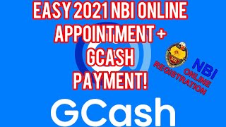 How to Schedule NBI Online Appointment and Pay Thru GCASH  EASIEST [upl. by Halivah452]