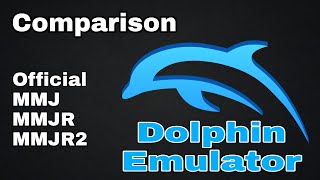 Dolphin Emulator Comparison Official vs MMJ vs MMJR vs MMJR2  Poco X3 Pro [upl. by Ange163]