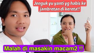 JENGUK YANTI GUIXE YANG HABIS KEJAMBRET DI KERETA TANGANYA SAKIT MALAH DIMASAKIN MACAM2 [upl. by Eahsal]