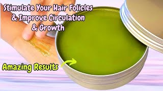 Herbal HAIR BUTTER With Moringa Avocado Horsetail amp Cloves For Hair Growth Dandruff amp Scalp Health [upl. by Kilan321]