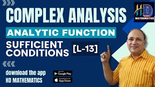 proof of sufficient condition for analytic functions cauchy riemann equations complex analysis Bsc [upl. by Mosley]