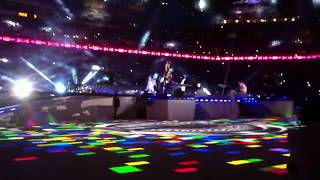 Super Bowl 46 Madonna Complete Halftime Show Field View [upl. by Brodench547]