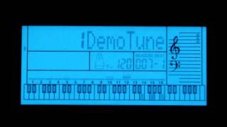 Casio CTK611 Keyboard  Demo Tune 1 amp 2 [upl. by Intruoc]