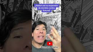 ¿Itadori usó su expansión de dominio contra Sukuna anime manga jujutsukaisen [upl. by Auhesoj551]