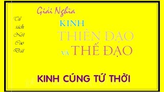 DAO CAO DAI  GIẢI NGHĨA KINH CÚNG TỨ THỜI [upl. by Gundry]