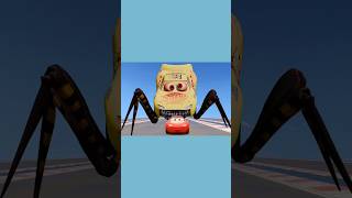 Epic Escape From The LightningMcQueen Arachnid Eater Coffin Dance Song Cover shorts short [upl. by Shishko]