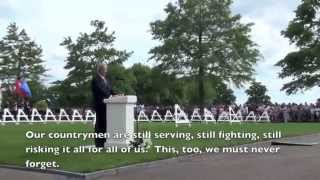 2014 Memorial Day Commemoration at EijsdenMargraten [upl. by Enrahs]