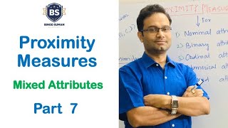 Proximity Measures  7  Mixed Attribute  Data Mining [upl. by Esinwahs]