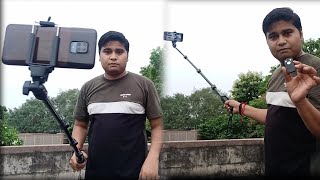 Yunteng YT1288 Selfie Stick Unboxing amp Review Hindi  Monopod With Bluetooth Remote  2021 [upl. by Goulet]