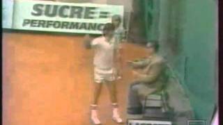 Ilie Nastase  Tennis Fun Energy [upl. by Koller]