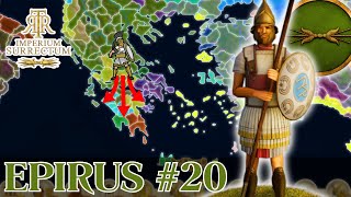 CONQUEST OF OLYMPIA  Lets Play RTR Imperium Surrectum v06  Epirus Campaign  Episode 20 [upl. by Elenahc]