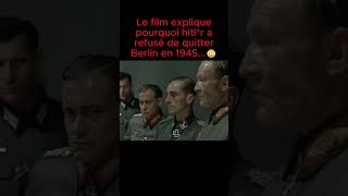 Lexplication du refus de quitter Berlin en 1945 shorts ww2 film france fyp fypシ゚ viral [upl. by Oicapot]