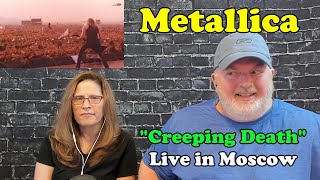 Reaction to Metallica quotCreeping Deathquot Live in Moscow 1991 [upl. by Stafford]