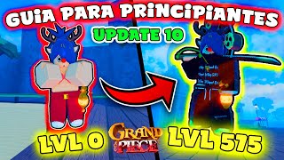 ✨GPO  🔥 UPDATE 10  TODO LO QUE DEBES SABER 🔥  🔴LVL 0 ➡ LVL 575❗  ISLAS NIVELES Y DROPS 💥 [upl. by Aiam]