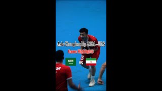 Handball Asia Championship 2024  U18 Places 18 Saudi Arabia vs Iran  Highlights [upl. by Nauht]