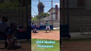 2024 Marlins Postseason Highlight fishgang sundayleague weball OCMarlins PlayoffBaseball [upl. by Yonina]