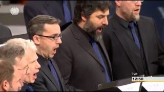 Die Moorsoldaten  RIAS Kammerchor im Bundestag [upl. by Enilekcaj]