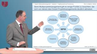 Teil 32 Projektauswahl und Priorisierung Projektmanagement 11 Multiprojektmanagement [upl. by Jodi]