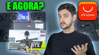 O QUE REALMENTE VALE A PENA COMPRAR DE HARDWARE NO ALIEXPRESS AGORA [upl. by Ahsercal]