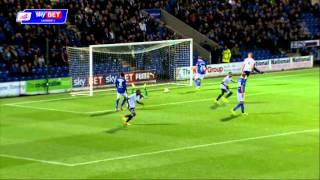 Chesterfield 03 Swindon  Sky Bet League One Season 201415 [upl. by Arabella26]