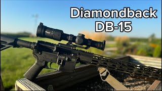 Diamondback DB15  Budget AR15 Setup [upl. by Leahcimnaes]