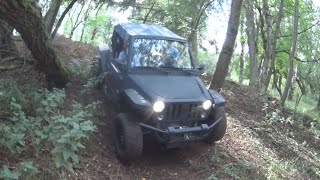 Quadix Buggy 1100 4x4 OffroadtestQU Tor 6 ab [upl. by Swayne]