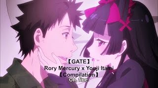 【GATE】Rory Mercury x Youji Itami 【Compilation】 [upl. by Dorry]