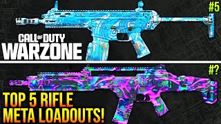 WARZONE New TOP 5 BEST ASSAULT RIFLE META LOADOUTS After Update WARZONE 3 Best Weapons [upl. by Zita]