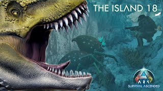 THE ISLAND EP18 Into The Snow Cave Artifact of the Skylord ARK SURVIVAL ASCENDED [upl. by Natsirk]