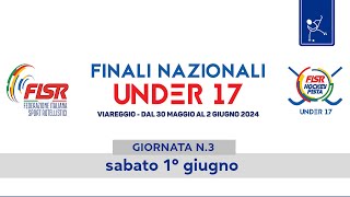 Finali Nazionali Under 17  Viareggio 2024  Giornata n3 [upl. by Akeimahs]