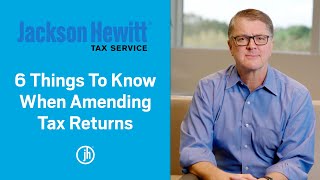 How to Amend a Tax Return [upl. by Notrem59]