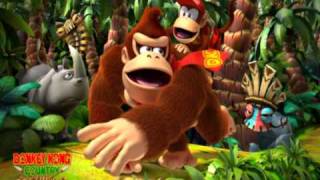 Donkey Kong Country Returns Music  Title Theme [upl. by Rosemonde555]