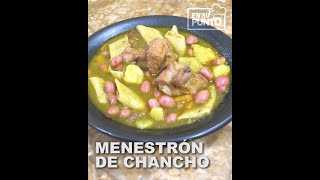 Menestrón de Chancho  La mejor receta [upl. by Enineg]