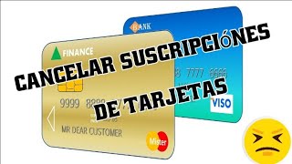 ✅️Como Cancelar Suscripciónes y Compras con tarjetas💳de Credito y Debito ✅️ [upl. by Storer37]