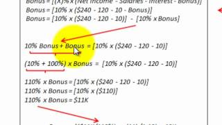 Partnership Accounting For Bonus Allocation amp Calulation Formulas Detailed [upl. by Ellehsram589]