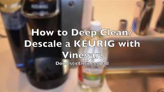 How to Clean amp Descale a Keurig with Vinegar [upl. by Bullis]