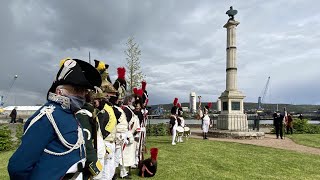 Cérémonie Napoléon près de Rouen au Val de la Haye [upl. by Atlas479]