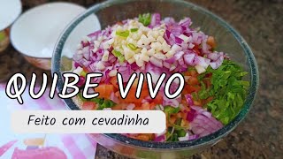 Receita de Quibe vivo com Cevadinha 😋 [upl. by Ashti872]