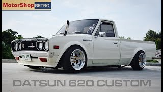 Datsun 620 Custom  ขุมพลัง A15 เปิดฝา โชว์เครื่อง [upl. by Llemhar]